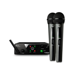 MICROFONO INALAMBRICO DOBLE AKG MOD. WMS40 MINI2 VOCAL SET US25 B/D (500798)