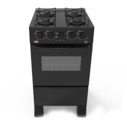 COCINA A GAS TOKYO DALLAS GLASS SILVER 4H C/ENCENDIDO HORNO