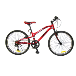 CALOI NEW RIDER 24" 7V ROJO -
