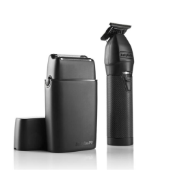 AFEITADORA BABYLISS PACK MATE BLACK (TRIMMER+SHAVE DOBLE)  --