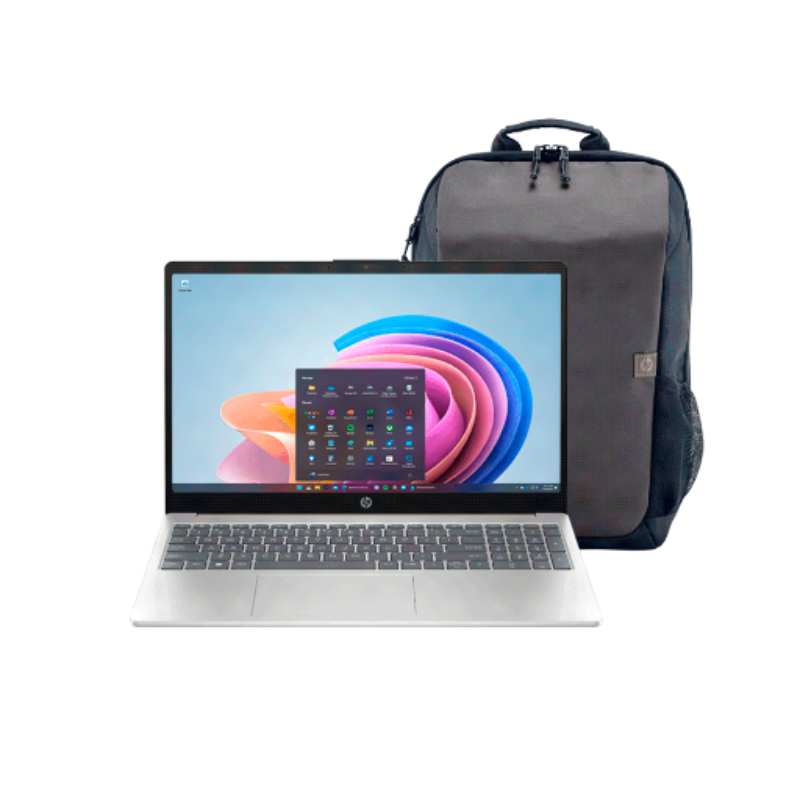 NBE HP I3 15-FD0002LA 1.8/8/256/W11H/15.6" FHD DORADO HP+MOCHILA  --