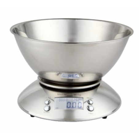 BALANZA DE COCINA TOKINOX BOWL 1.7LTS INOX FUNC  --