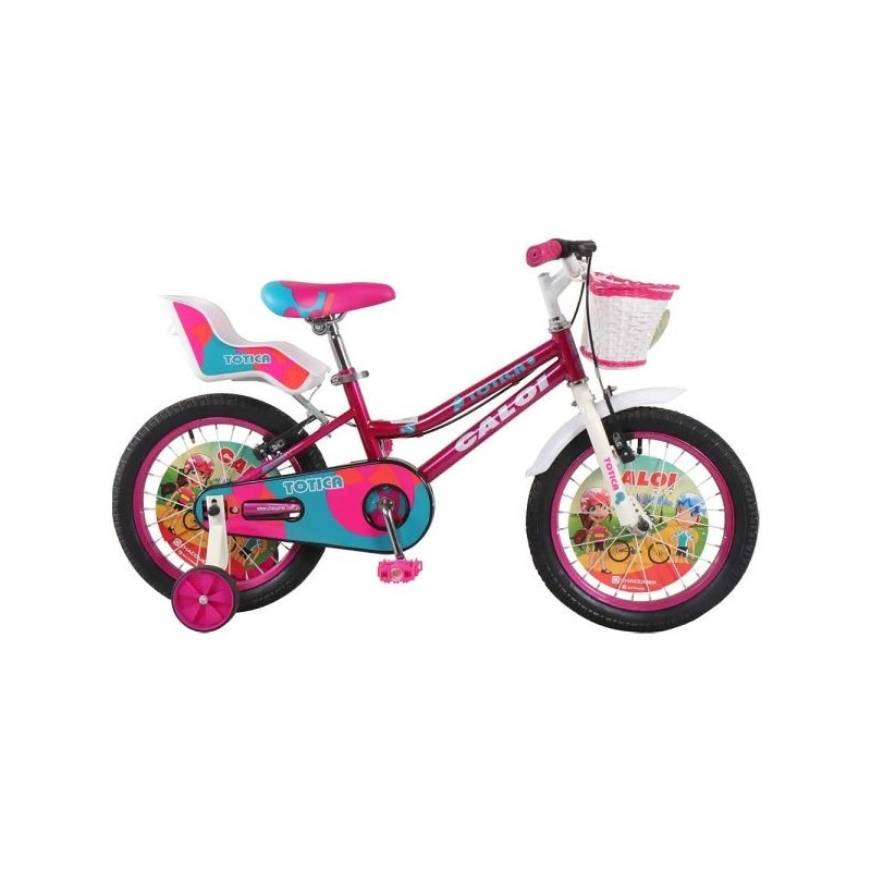 Bicicleta Caloi Totica 12" nena fucsia
