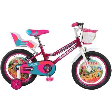 Bicicleta Caloi Totica 12" nena fucsia