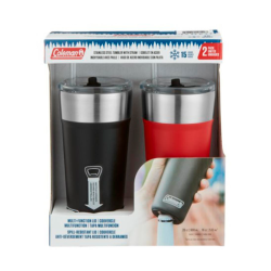 PACK VASO CER X 2 PZ COLEMAN NG/RJ C002448